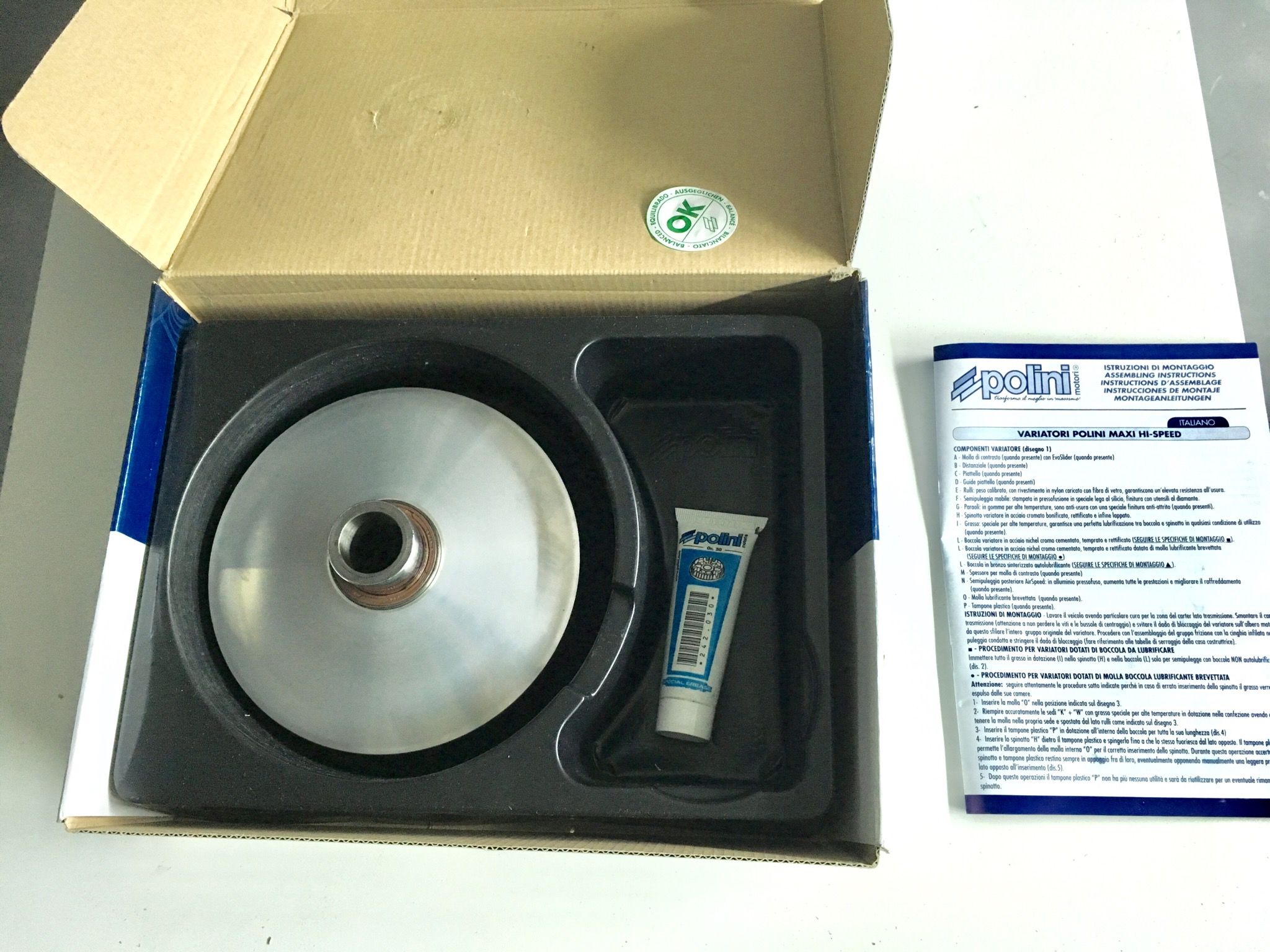 Variador Polini Xciting 400