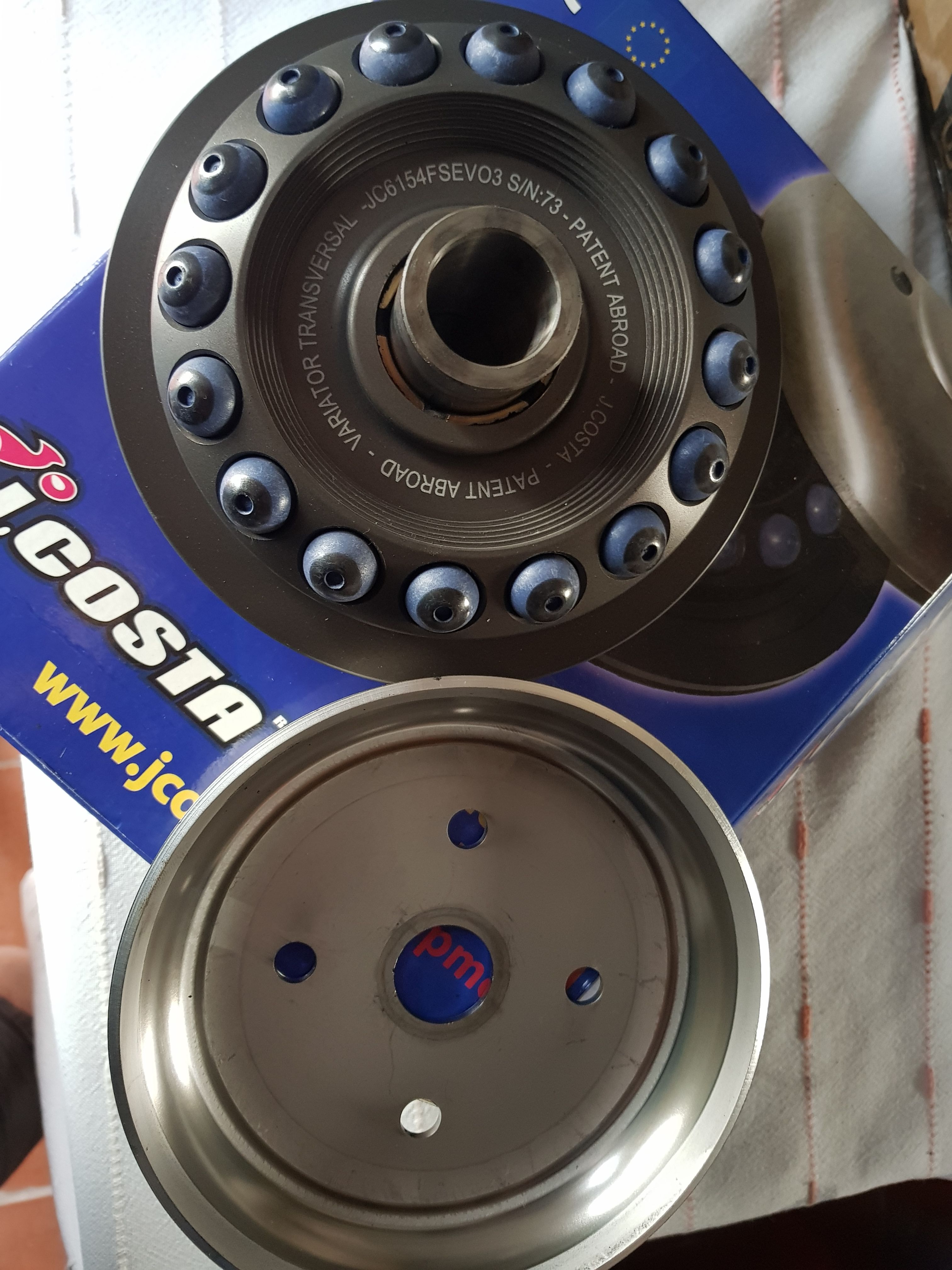 Variador jcosta kymco xciting 400