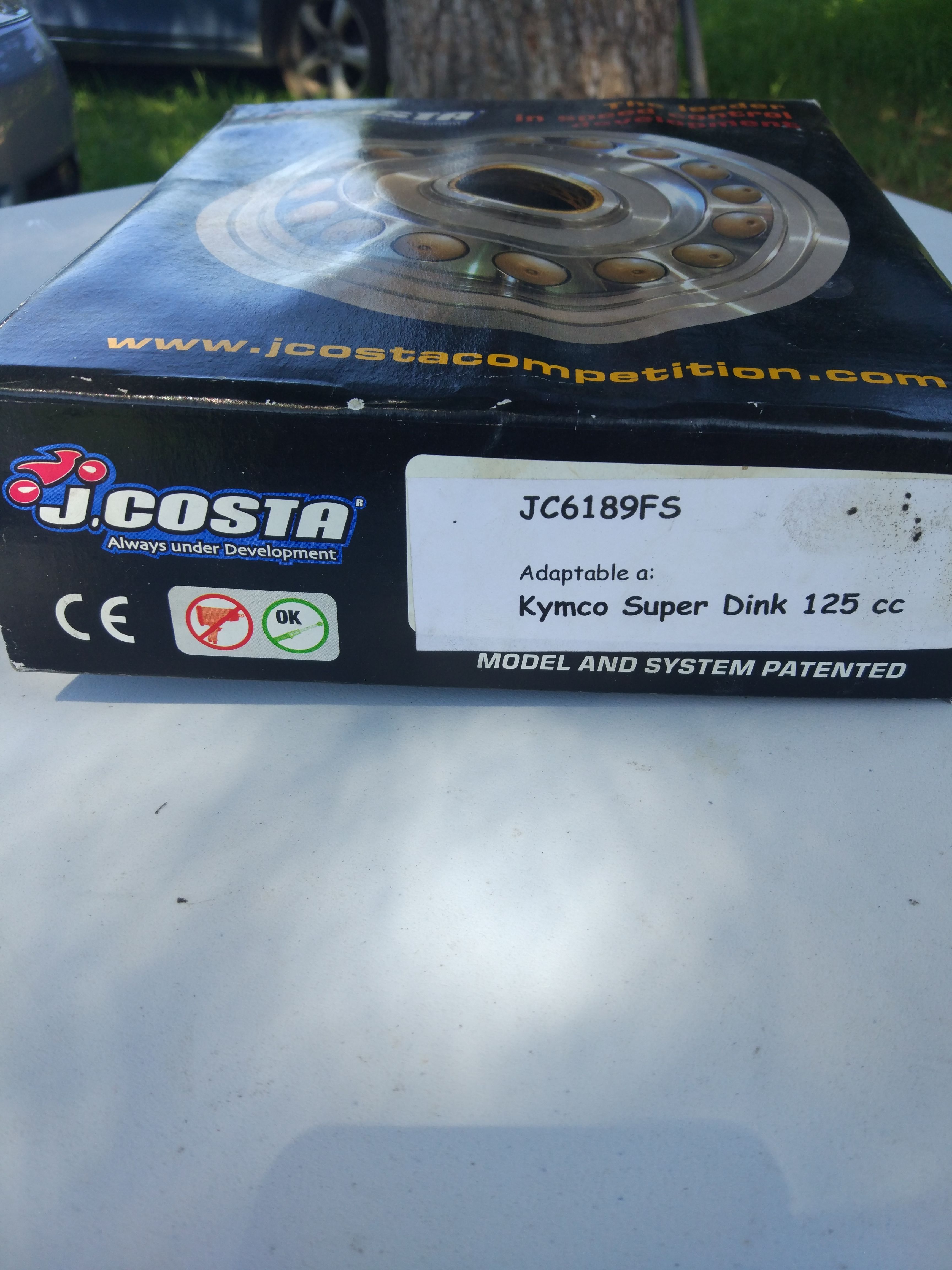 Variador j.costa Kymco superdink