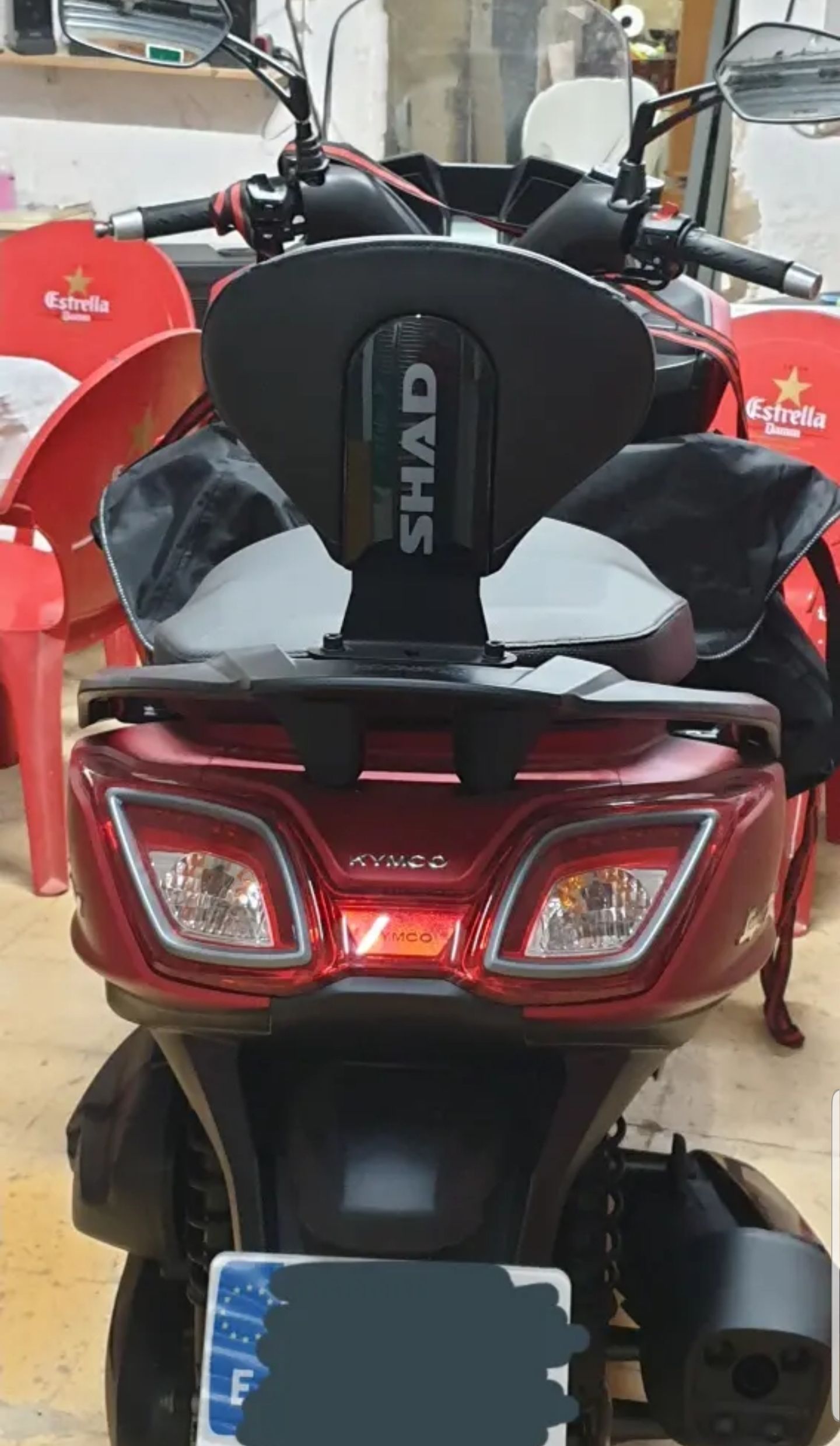 Respaldo Shad SD 125/300