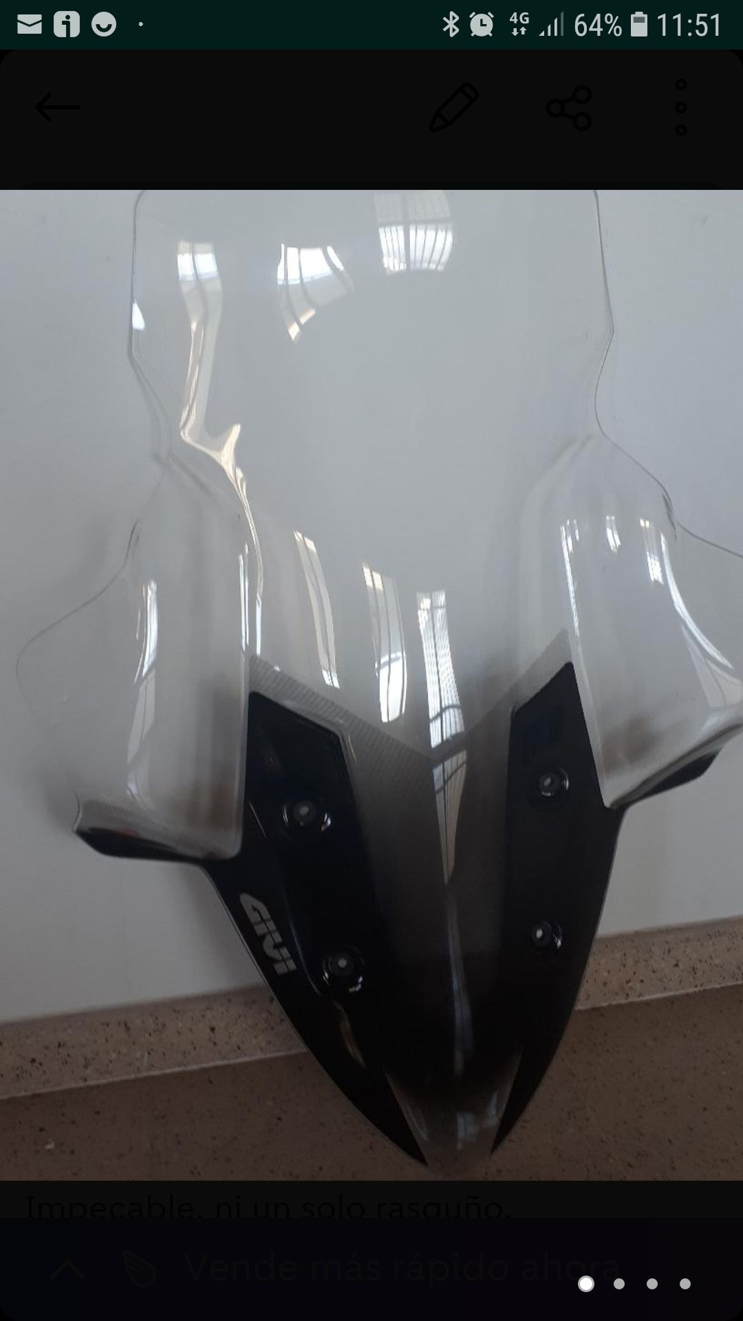 Pantalla Givi Xciting 400