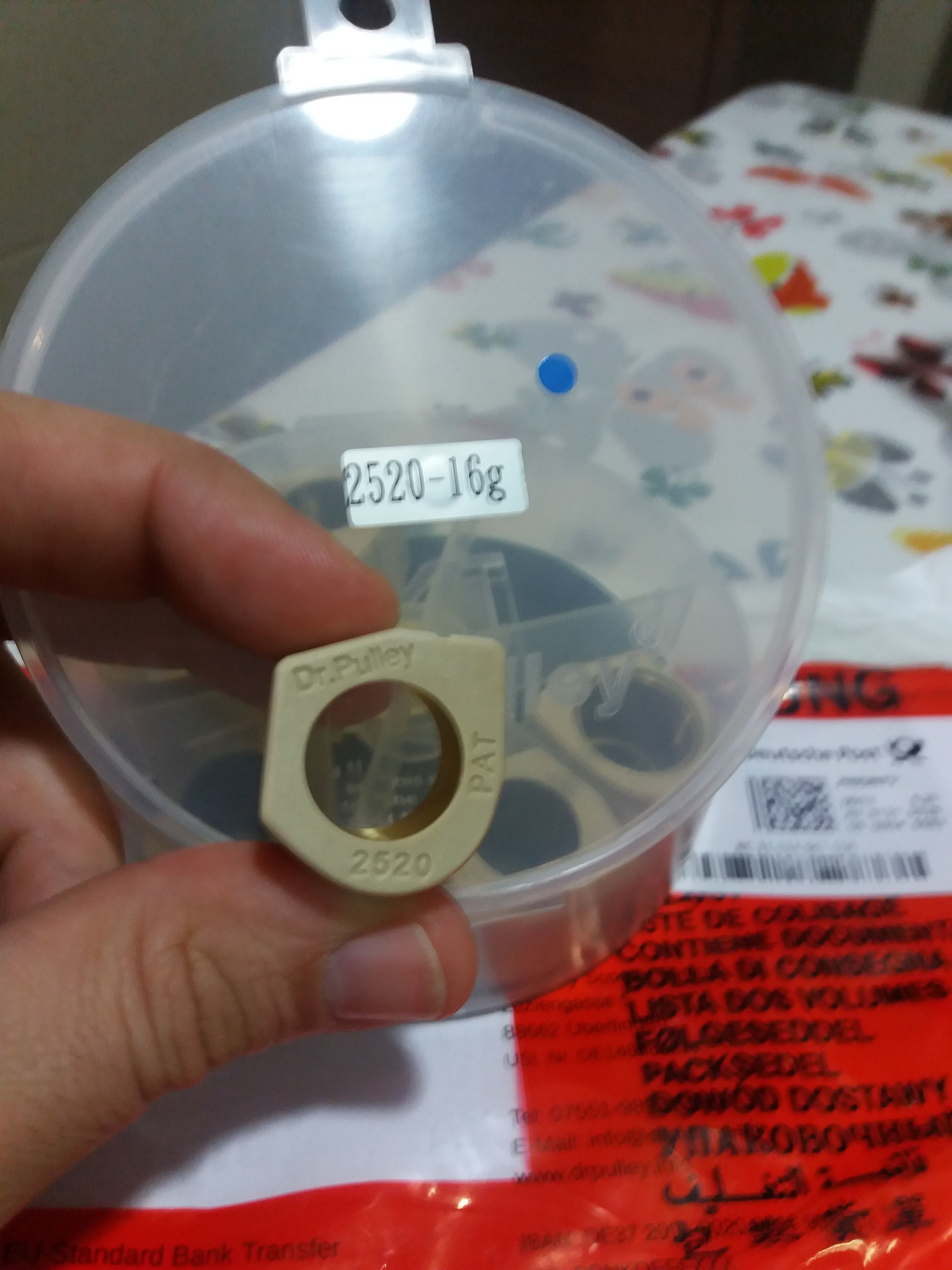 Dr pulley 16g xciting 400