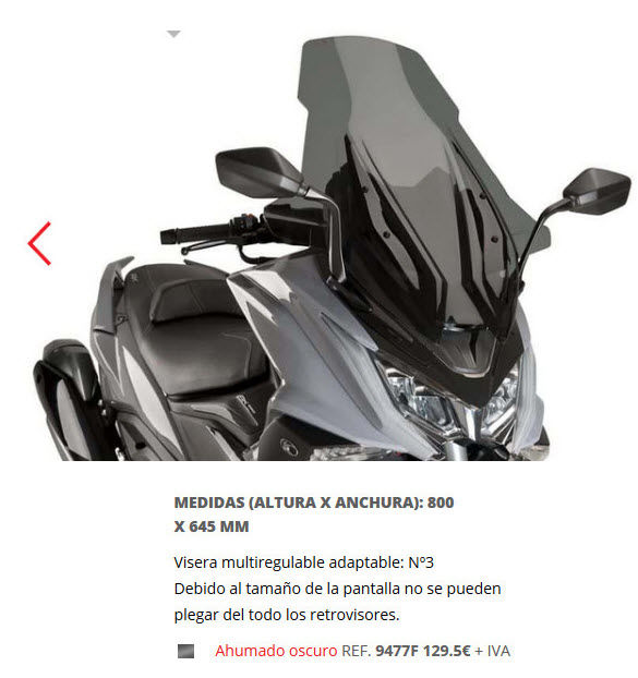 Pantalla puig negra grande AK550