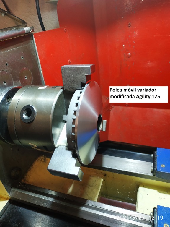 Polea móvil modificada Agility 125.jpg