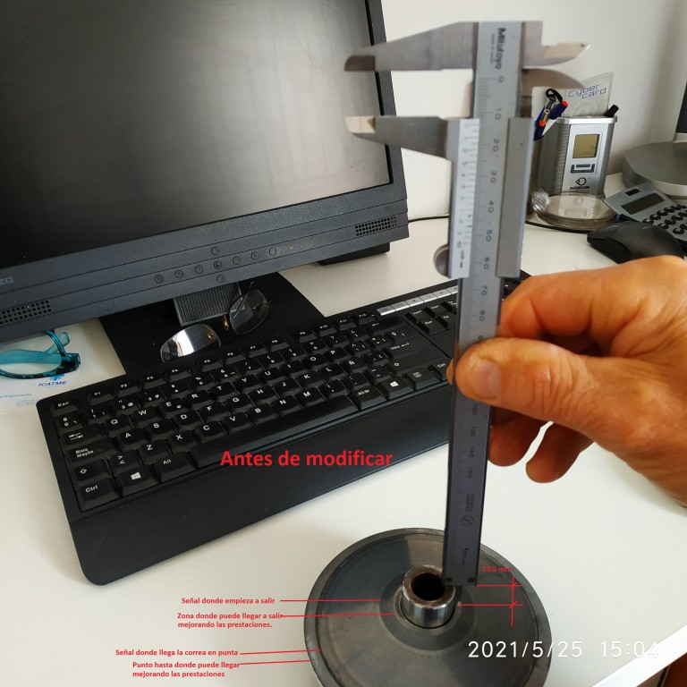 Variador original Agility 125.jpg